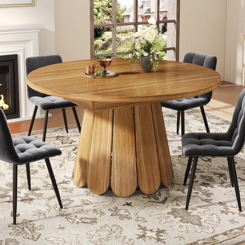 Extendable round dining - extendable, table
