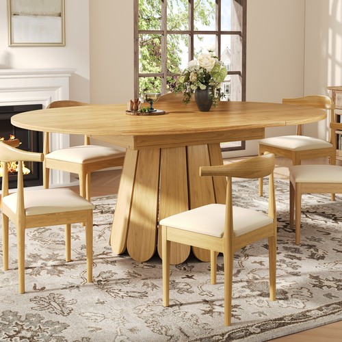 Extendable dining table - dining,