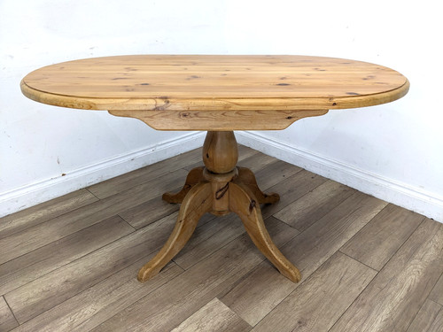 Dining table classic pine - classic, oval