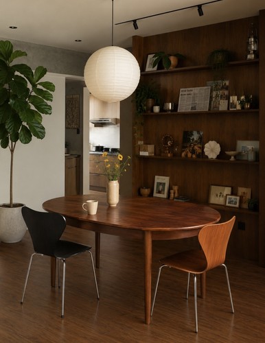 Vintage mid century oval - vintage,