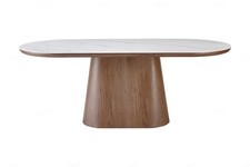 Bianca 200 cm Oval Dining